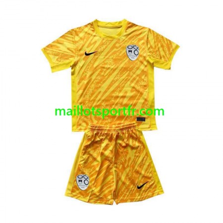 Maillot de Foot Slovénie Gardien Enfant Domicile UEFA Euro 2024 Maillot de Foot Slovénie Gardien Enfant Domicile UEFA Euro 2024